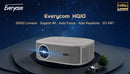 Everycom HQ10W 1080P Projector  Full HD 4K 26000 Lumen Projectors Video Smart TV for Home 2+64GB Movie Theater Beamer With Dolby
