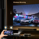 Everycom HQ10W 1080P Projector  Full HD 4K 26000 Lumen Projectors Video Smart TV for Home 2+64GB Movie Theater Beamer With Dolby