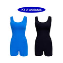 Women's Yoga Jumpsuit Fit, Open Back and Fit Waist Gym Outfit Short Sleeveless Gym Jumpsuit
