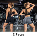 2 pcs, Women's Sports Shorts, Gym Shorts, Women's Yoga Pants With Tbelly And Butt Control