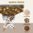 Newpet Automatic Pet Food Dispenser For Cat Dog With Two-way Double Bowls With APP WIFI Remote Control Voice Recorder Cast Food