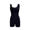 Women's Yoga Jumpsuit Fit, Open Back and Fit Waist Gym Outfit Short Sleeveless Gym Jumpsuit